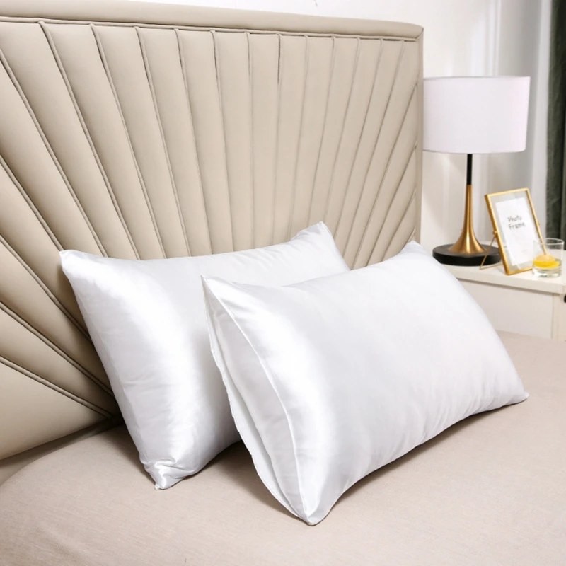 Silk Pillowcase – 100% Silk Pillow Cover, Hair Beauty Silk