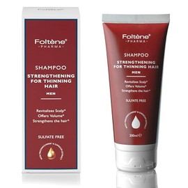 Foltene Shampoo Fortalecedor Para Adelgazamiento Del Cabello De Hombre - Tratamiento De Crecimiento Espesante - Terapia De Impulso Voluminizador -... 