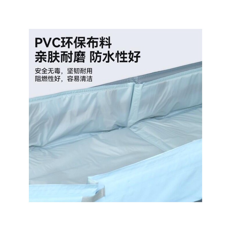 가정용 침대 환자용 욕조 누워있는 노인용 세척 접이식 PVC 소재