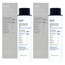 Belief Moisturizing Night Toner 200ml x 2 Dry Skin Moisturizing Toner / 빌리프 모이스춰라이징 밤 토너 200ml x 2개 건성피부 촉촉한토너