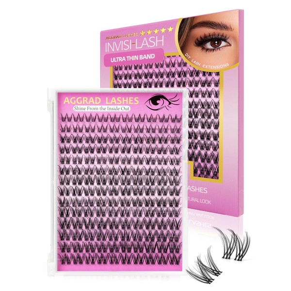 Venus Lash Clusters Kit Short 8-14mm Wispy Natural Cluster Lashes