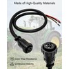 New Aux Power Connector Kit Fit for Case-IH Tractor 7210