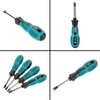 Funngy U Fork Screwdriver,4 PCS Precision Screwdriver Set Magnetic U