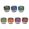 Armerah Snakeskin Taper 810 Drip Tip eCig Mouthpiece Short/Wide Resin/Steel