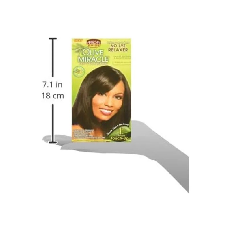 Kit De Retoque African Pride Olive Miracle Con Aloe