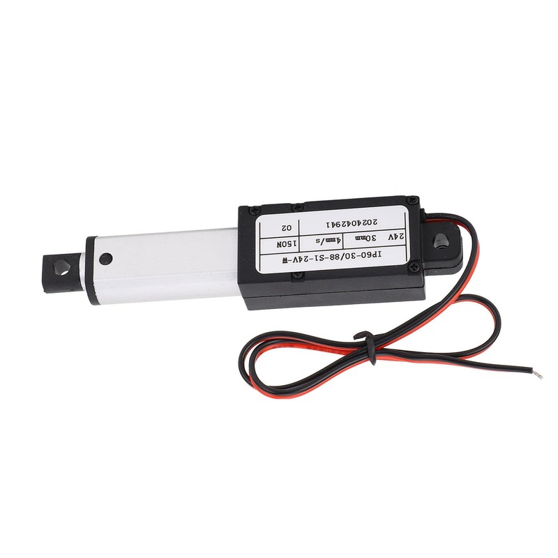Mini Electric Linear Actuator 24V, Linear Actuator Motor Speed 150N