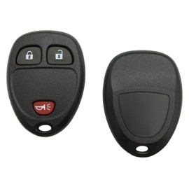 HERKIOCIO Remote Car Key Fob Cover Case Replacement fit for Buick/Chevy Avalanche Equinox Express Silverado Traverse/GMC Sierra/Pontiac Torrent Keyless Entry Key Fob Shell (3 Button)
