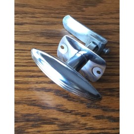 National Lock Co. 1940s 1950s Camper Travel Trailer INTERIOR CATCH HANDLE vtg NOS Airstream Jewel