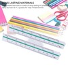 Architectural Scale Ruler, 2Pcs Six Ratios Architectural Scale Ruler Set,