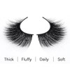 Angle Lucky 5 Pairs 3D Mink Eyelashes Faux Cross Fluffy