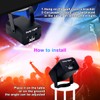 KOOT Party Lights Dj Disco Light with Pattern Projection and