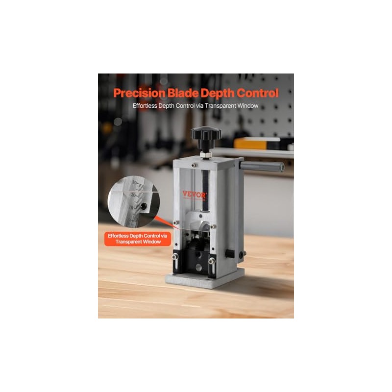 VEVOR Manual Wire Stripping Machine, 0.06''-1.18'' Copper Stripper with Hand