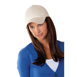 Henry Margu Hair Accents Long Hair with Beige Baseball Cap Wig (16H - ASH BLONDE/PLATINUM BLONDE HIGHLIGHTS)