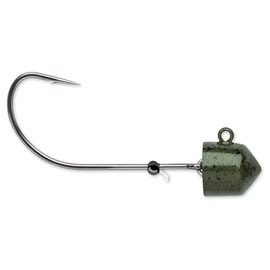 VMC Swinging Ned Rig Jig Head Green Pumpkin 7g Pack of 3