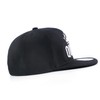 True Heads Queen Snapback Baseball Cap Black