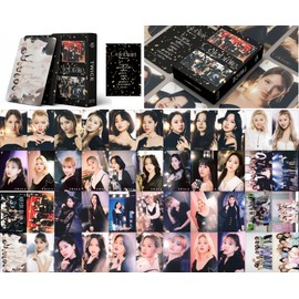 TWICE LOMO Cards, 54 Cards, Celebrate Photocard Set, Member Selection - LOMO CARD "2022 en!", Photo Card Set, Photo Book, 54 Poster Set, Postcards, New Album, KPOP, Popular Korean Goods, Cheering