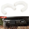 Ronyme 2Pcs Tow Hooks Covers Tow Hitch Accessory Repair Automotive
