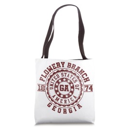 Flowery Branch GA | Georgia | Vintage City Apparels Tote Bag