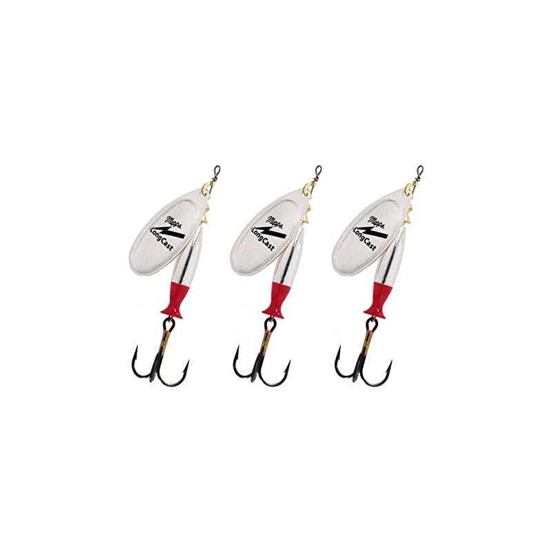 Mepps Aglia Long Cast Oval Spoons with Palette Set of