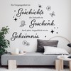 HPNIUB Wall Tattoo Sayings Gift Wall Sticker Living Room Wall