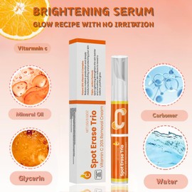 Vitamin C Cream for Face - 20% Potent Brightening Cream with Hyaluronic Acid, Dark Spot Remover & Anti-Aging Formula, Hydrating Face Cream for Even Skin Tone, Glow & Deep Nourishment