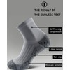 SITOISBE Quarter Compression Socks for Men Women, Cushioned Running Hiking