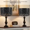 Metal Lamp Shades Hollow Carved Lampshade Modern Style Hollow Lampshade