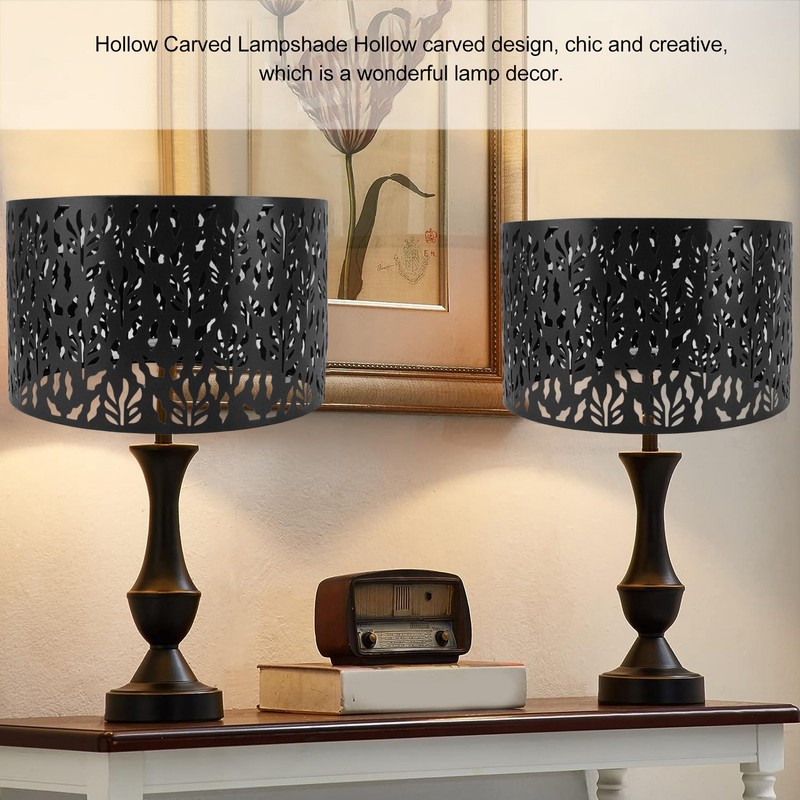 Metal Lamp Shades Hollow Carved Lampshade Modern Style Hollow Lampshade