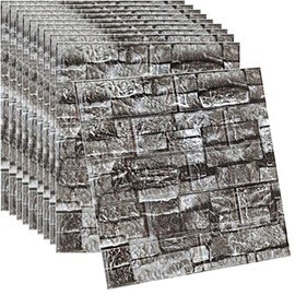 ArtisanAura 20 PCS 3D Faux Brick Wall Panels Peel and Stick (29 Sq.Ft), Self-Adhesive Textured Stickers XPE Foam Backsplash Coverings for Living Room, Bedroom, and Home Decor