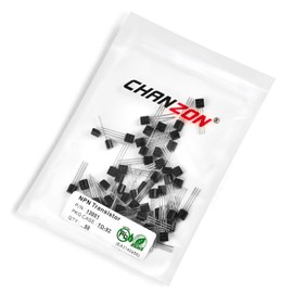 Chanzon Pack of 50 13001 TO-92 NPN Transistor MJE13001/E13001 200mA