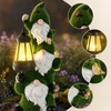 Solar Gnome Garden Statue for Outdoor Decor – Cute LED