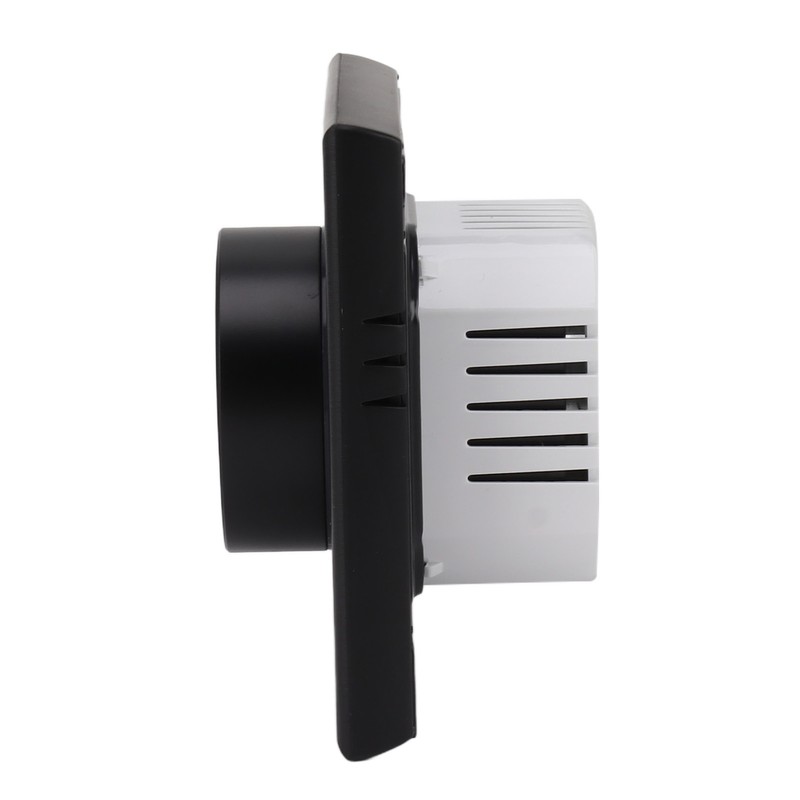 Smart Thermostat Black App Remote Control Timing Energy Saving High