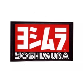 Vintage Sticker Yoshimura Red Black White Vinyl Original