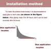 Water Dam Silicone Waterproof Barrier Bathroom and Kitchen Water Strip