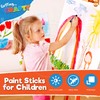 SOL 8pk Assorted Colours Paint Sticks, Mess-Free Paint Sticks for