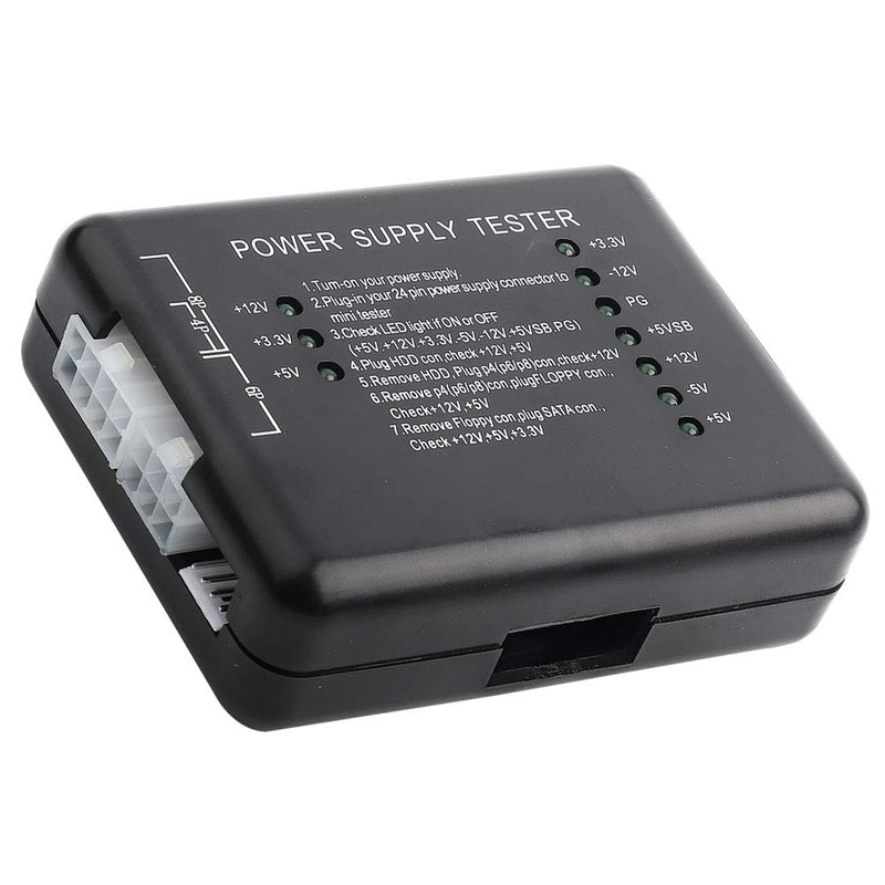 Power Supply Tester Checker, Computer Power Supply Tester Checker Power