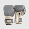 Modest Vintage Player Elite Houndstooth Leather Boxing Gloves (Strap Up)