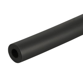 sourcing map Pipe Insulation Foam Tube Lagging Insulation Pipe 9mm(3/8") ID 17mm OD 6.6ft Heat Preservation for Handle Grip Support