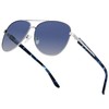 BIRCEN Polarized Aviator Sunglasses for Women : UV Protection Acetate