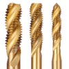 Bestgle Tap Drill Set, Hexagonal Shaft Woodworking Drill Set, 6