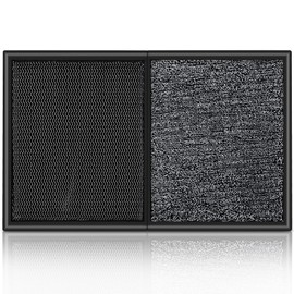 LOSTRONAUT 2-in-1 Wet Dry Shoe Cleaner - 25''x16'' Non Slip Floor Mat, Indoor & Outdoor Welcome Rug, Disinfectant Mat for Doors