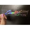 Laser Limited Edition Laser Cut Decal Sticker - Reflective/Mul
