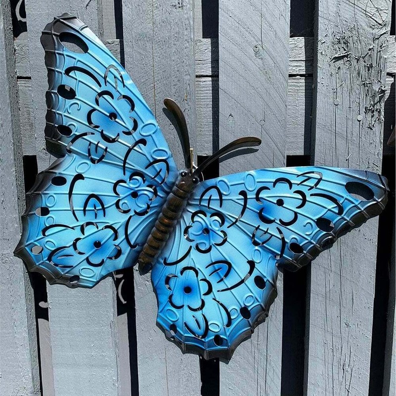 SDMAX Garden Butterflies Wall Sculptures Wall Art Home Garden Decoration
