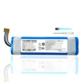 N8 Robot Vacuum Cleaner Li-ion Battery for Ecovacs Deebot N8 N8+ N8 PRO+, for Deebot Ozmo 900 905 920 930 937,for Deebot N5 DG31 DG36 DG3G DG70 DN56 DN58 DV33 DV35 DV37 DV66 DX55 Robot Vacuum Cleaner