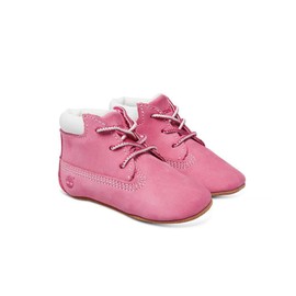 Timberland TB09680R661 Infant's Crib Bootie with Hat Fuchsia Rose 3 M US