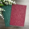 DIYology 3D Christmas Leaves Embossing Folders for Card Making, 3