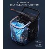 ecozy Portable Countertop Ice Maker -, Self-Cleaning with Ice Bags,
