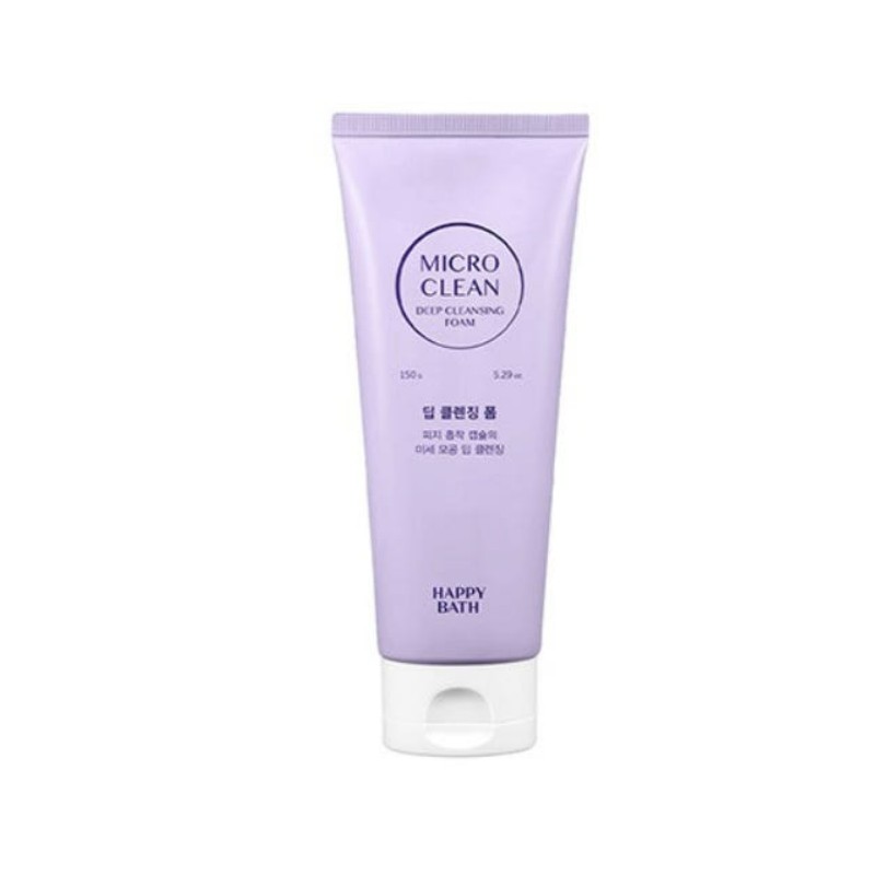 Happy Bath Micro Micellar Deep Cleansing Foam 150ml (Oily) Oily