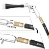Car Cleaning Gun, High Pressure Air Blow Gun with 2