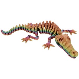 Flexible Articulated Fidget Toys (Rainbow, Crocodile)